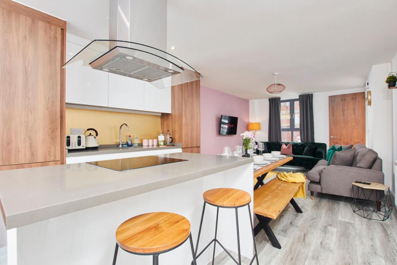 Beaut 5 Bed House W Parking Villa แมนเชสเตอร์ ภายนอก รูปภาพ
